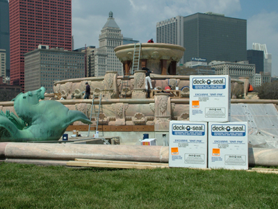 Fountain restoration