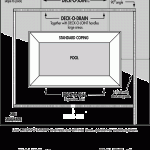 Deck-O-Drain Typical Pool Deck Application